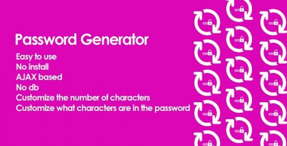Password Generator PHP Script
